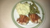 Bacon wrapped Chicken